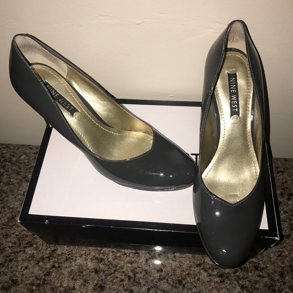 Nine West grey pumps |8.5 SOLD